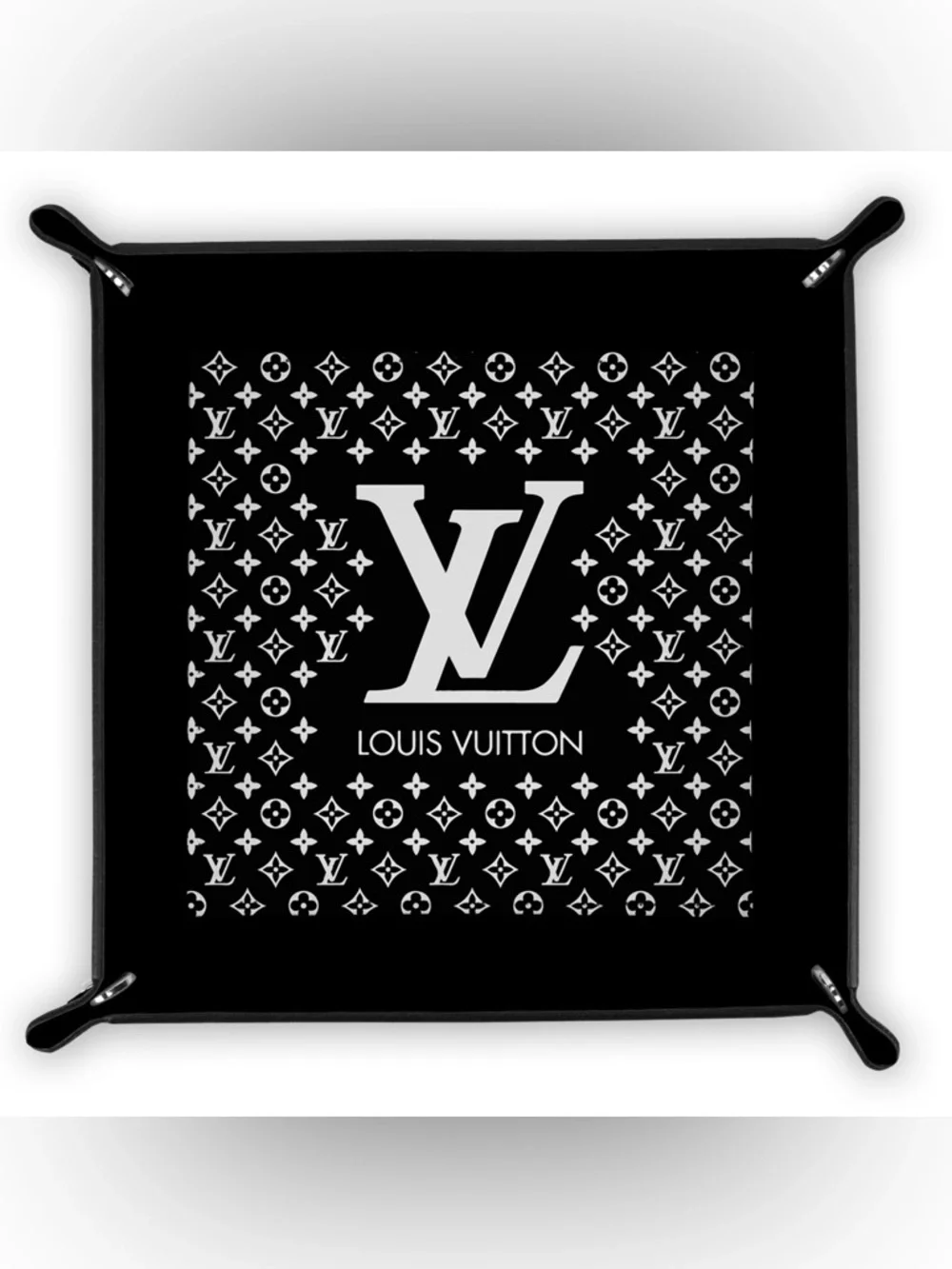 HANDMADE FASHION Foldable PU Leather Accessory Tray